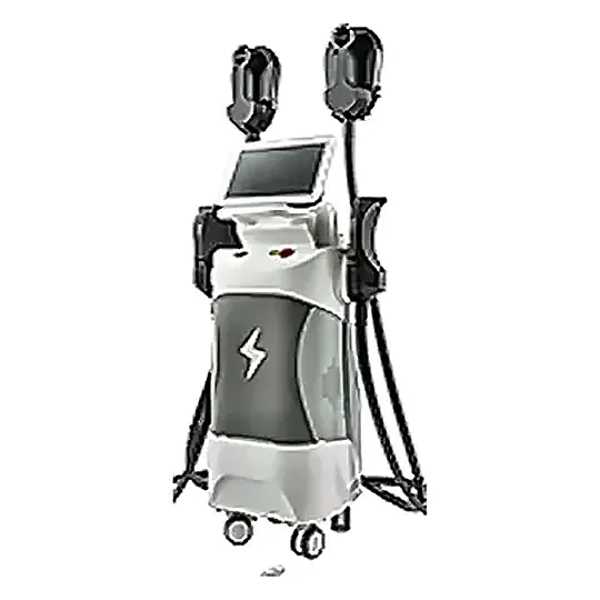 4-Handle Electromagnetic Body Sculpting Machine (White)