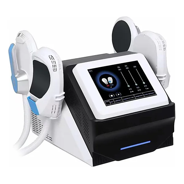 4-Handle Portable Electromagnetic + RF Body Sculpting Machine