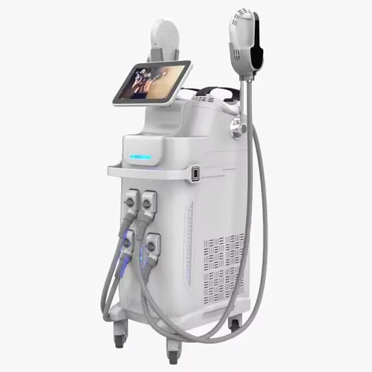 6-Handle Electromagnetic Body Sculpting Station (White)