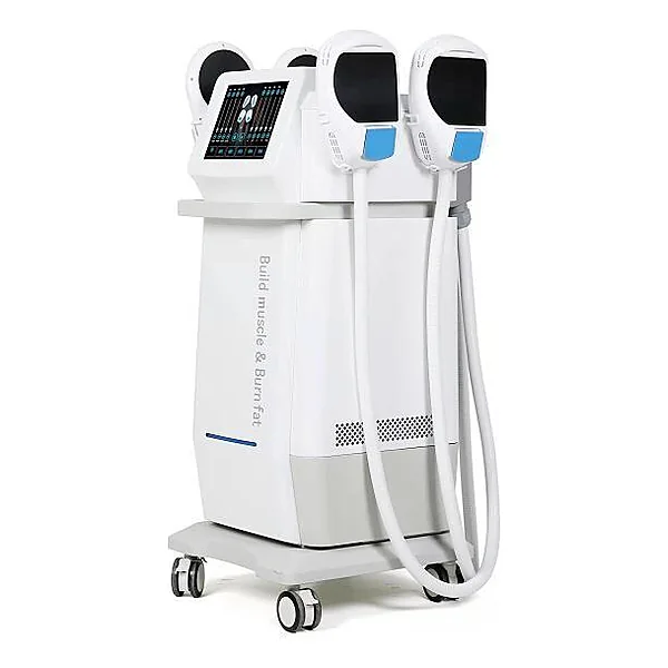 4-Handle Vertical Electromagnetic + RF Body Sculpting Station