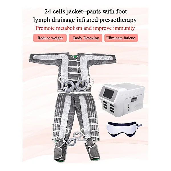 24-Air-Bag Pressotherapy Suit with Boots